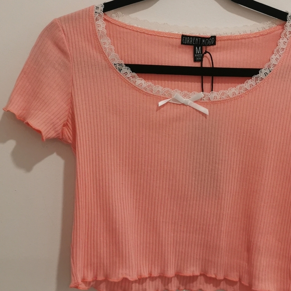 🌸 Coral Coquette top 🌸 - Picture 4 of 6